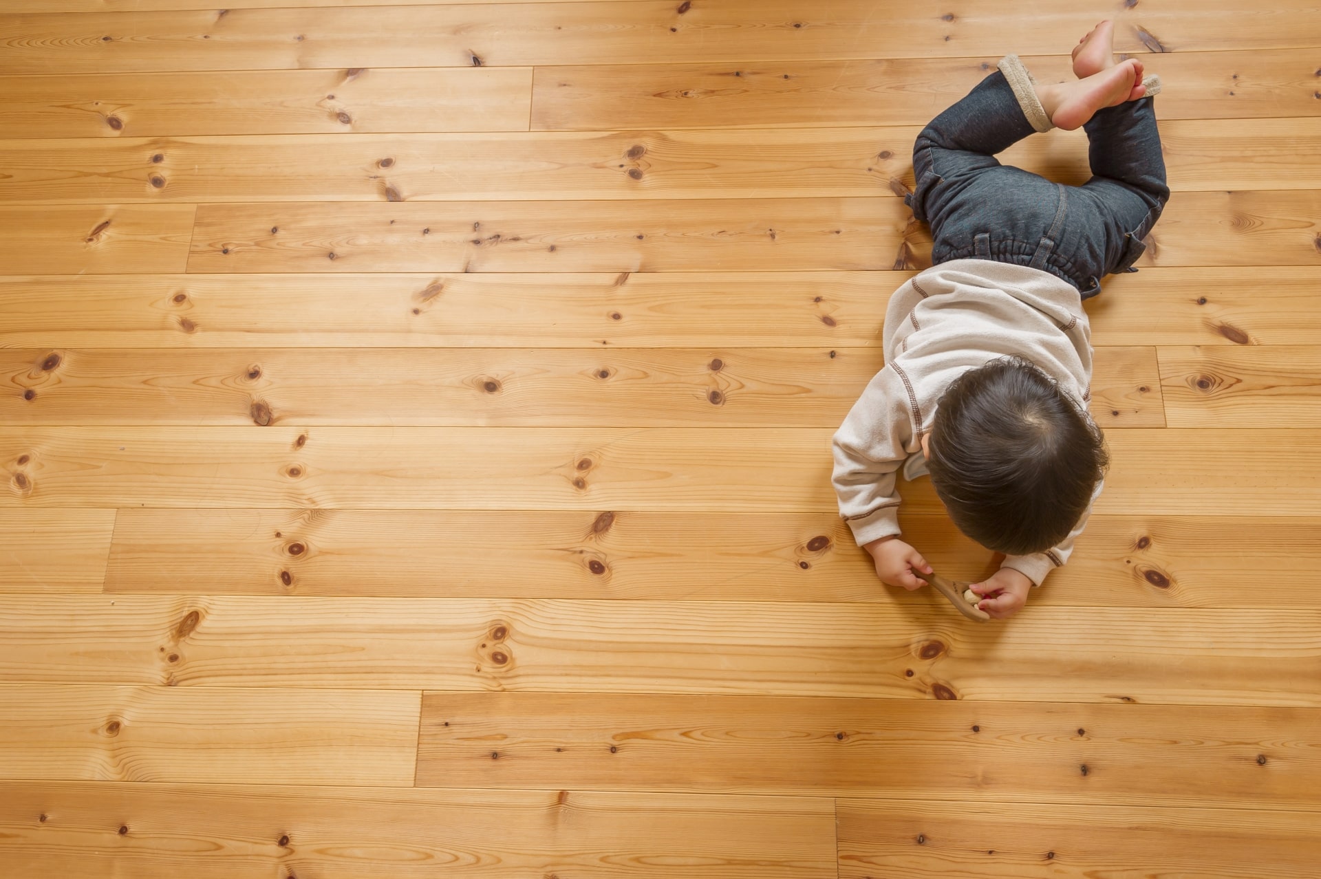 Hardwood flooring for the family